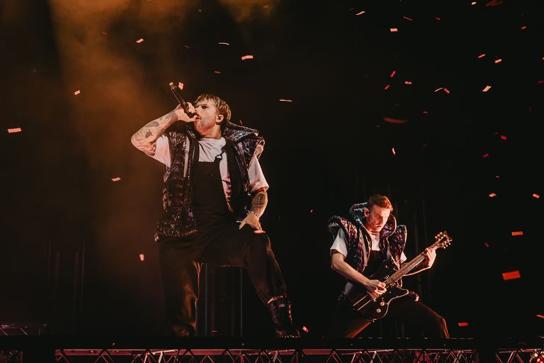 Electric Callboy performing live in Adelaide at AEC Arena